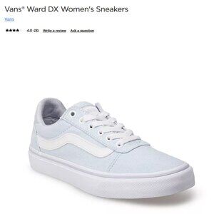 Vans Light Blue Canvas Sneakers